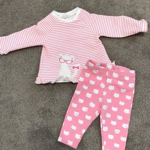 Mayoral cat outfit size 2-4 months